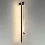 Бра черного цвета с изогнутым плафоном Luke Lampco Tracer Lamp варинант исполнения - 3 | Loft Concept в Тюмени