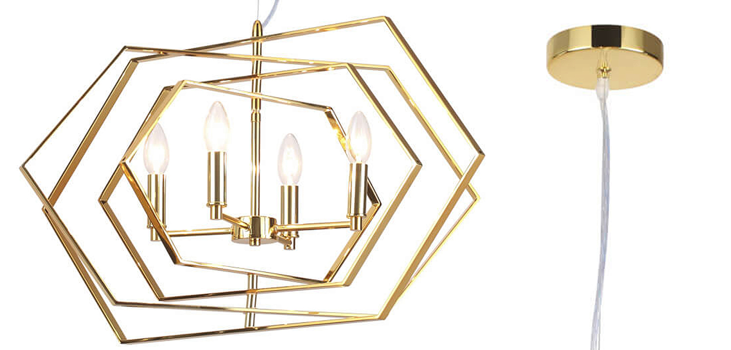 Люстра Damaris Chandelier gold Люстра Damaris Chandelier gold - Loft-Concept в Тюмени