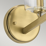 Бра с прозрачным плафоном в форме цилиндра Kichler варинант исполнения - 2 | Loft Concept в Тюмени