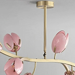 Дизайнерский Светильник Lilly Pink Tulip Lamp розовый плафон  варинант исполнения - 8 | Loft Concept в Тюмени