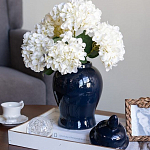 Ваза с крышкой однотонная Высота 31 см Chinoiserie Ceramics варинант исполнения - 7 | Loft Concept в Тюмени