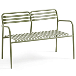 Скамья из алюминия Mack Metal Bench Green варинант исполнения - 1 | Loft Concept в Тюмени