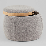 Пуф-трансформер Люкке с крышкой серый варинант исполнения - 2 | Loft Concept в Тюмени
