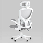 Кресло для компьютерного стола Easement Grey&White варинант исполнения - 5 | Loft Concept в Тюмени