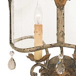 Бра настенное с цветочным мотивом Aged Luxury варинант исполнения - 1 | Loft Concept в Тюмени