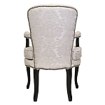 Кресло c растительным орнаментом Aubrey Classical Armchair beige jacquard варинант исполнения - 2 | Loft Concept в Тюмени
