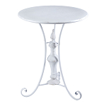 Столик белый кованный в прованском стиле Vaucluse варинант исполнения - 1 | Loft Concept в Тюмени
