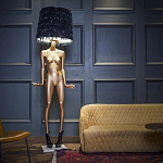 Лампа MANNEQUIN LAMP с абажуром модельный позинг варинант исполнения - 2 | Loft Concept в Тюмени