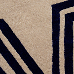 Дизайнерский ковер в виде звезды Poltronova Tappeto Stellina  Navy Blue Grey Rug варинант исполнения - 4 | Loft Concept в Тюмени