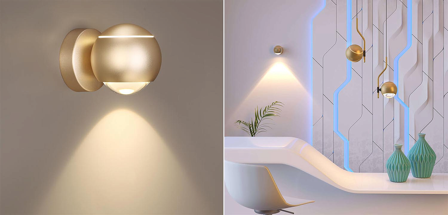Бра Auge Horst Gold Бра Auge Horst Gold - Loft-Concept в Тюмени