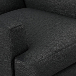 Мебельная ткань Шенилл черный цвет 138 см T4-35 варинант исполнения - 4 | Loft Concept в Тюмени