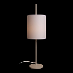 Настольная лампа с тканевым абажуром формы цилиндр Pure Cylinder варинант исполнения - 5 | Loft Concept в Тюмени