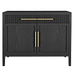 Буфет Primo с двумя ящиками и двумя фасадами Черный дуб варинант исполнения - 1 | Loft Concept в Тюмени