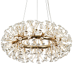 Круглая подвесная люстра Crystal Dandelions Chandelier варинант исполнения - 1 | Loft Concept в Тюмени