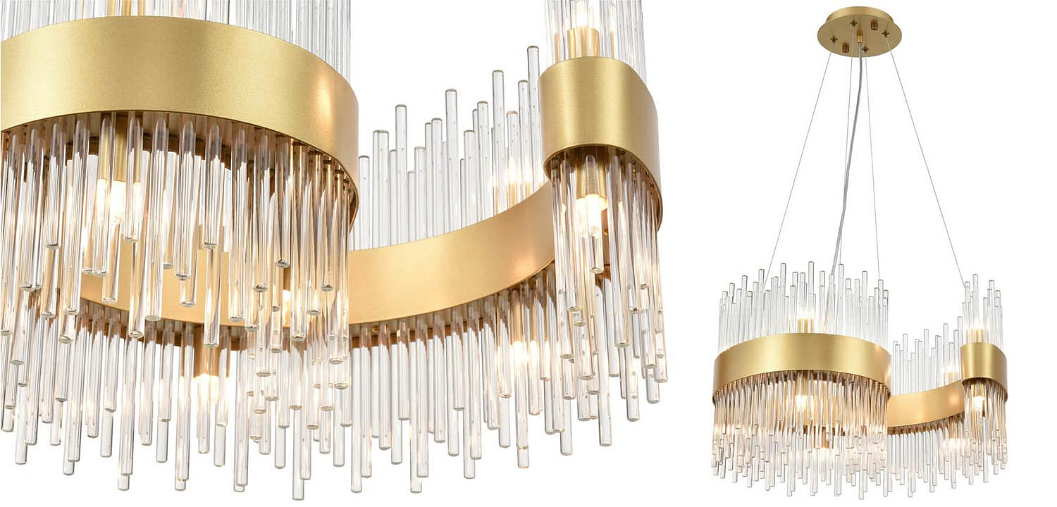 Люстра Nembus Chandelier 50 gold Люстра Nembus Chandelier 50 gold - Loft-Concept в Тюмени
