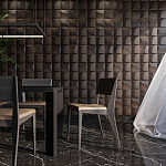 Гипсовая 3D панель с принтографией PM-26 варинант исполнения - 3 | Loft Concept в Тюмени