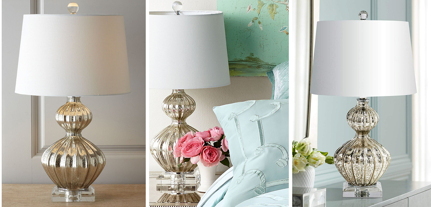 Настольная лампа Loraine Silver Table lamp Настольная лампа Loraine Silver Table lamp - Loft-Concept в Тюмени
