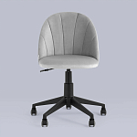 Мягкое компьютерное кресло Venus Grey варинант исполнения - 3 | Loft Concept в Тюмени