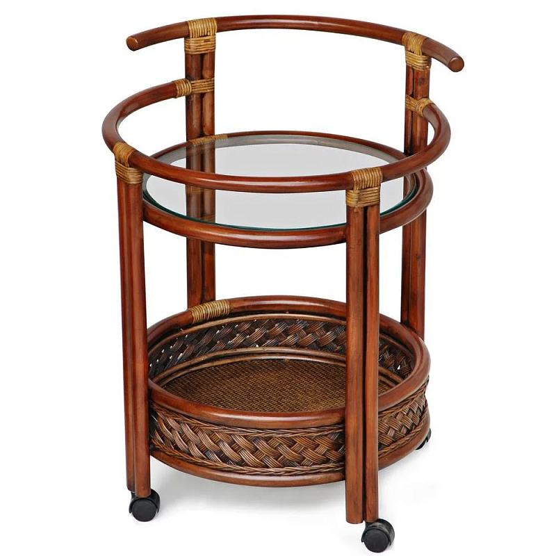 Барный столик Rattan Roller Орех Барный столик Rattan Roller Орех в Тюмени | Loft Concept