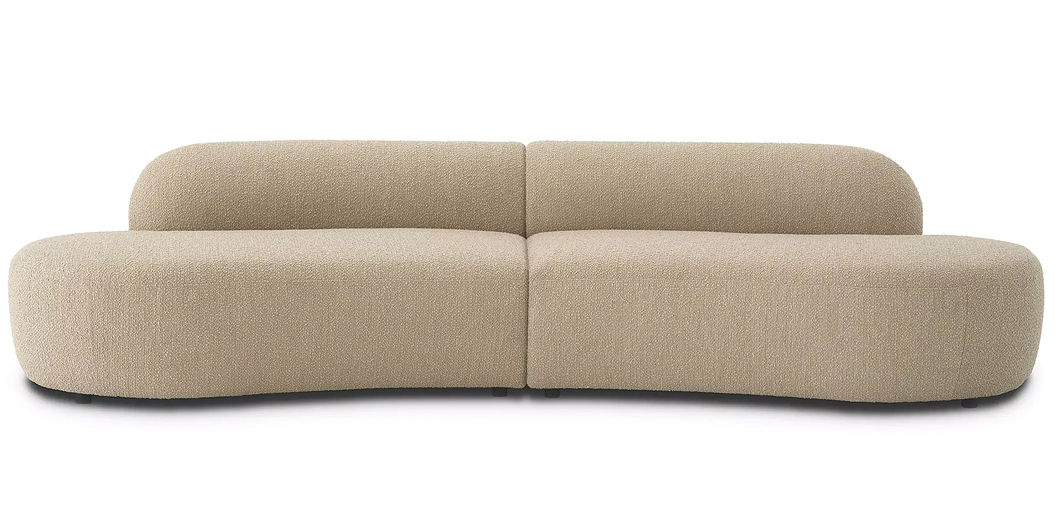 Диван Eichholtz Sofa Bjorn S Boucle sand Диван Eichholtz Sofa Bjorn S Boucle sand - Loft-Concept в Тюмени