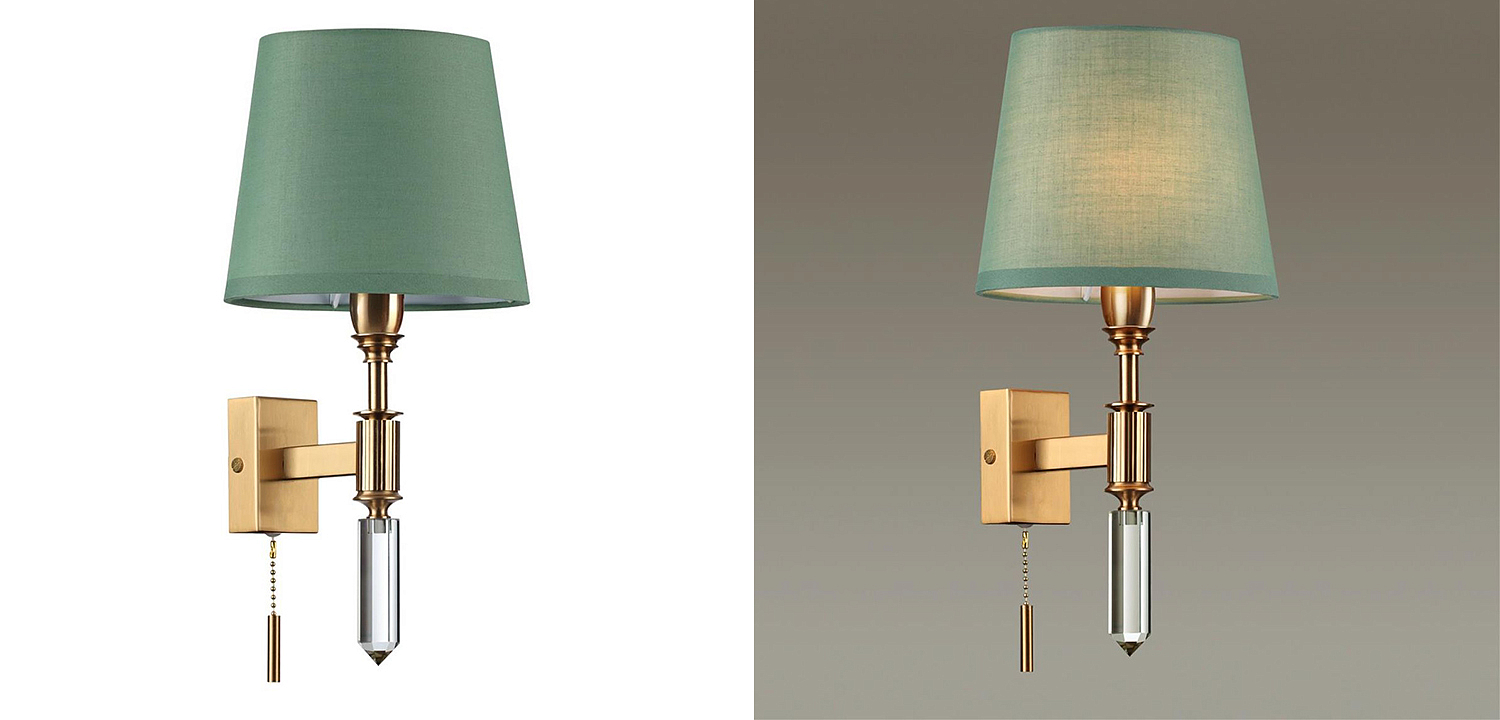Бра Ramona Green Wall Lamp Бра Ramona Green Wall Lamp - Loft-Concept в Тюмени