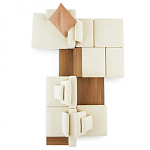 Модульный диван MARTEEN Modular Sofa варинант исполнения - 2 | Loft Concept в Тюмени