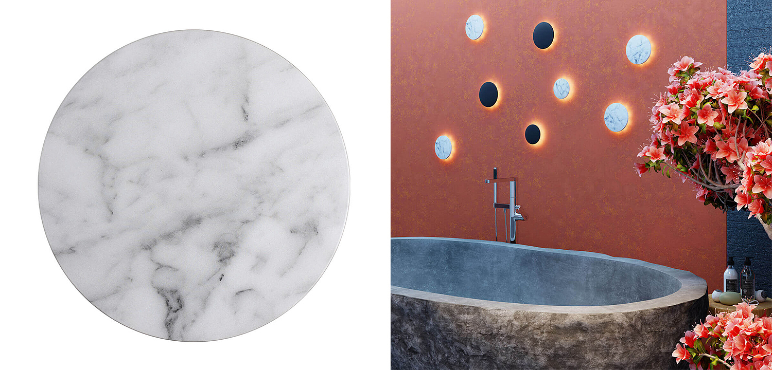 Бра Disco Piatto Marble Sconce - Loft-Concept в Тюмени