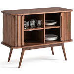 Низкий буфет с 2-мя раздвижными дверцами Toinette Light Cupboard варинант исполнения - 5 | Loft Concept в Тюмени