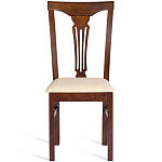 Стул деревянный с узором ручной работы Espresso варинант исполнения - 7 | Loft Concept в Тюмени