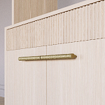 Стеллаж Primo с ящиками Светлый дуб  варинант исполнения - 5 | Loft Concept в Тюмени