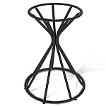 Стол обеденный с круглой керамической столешницей песчаного цвета Sand Ceramics варинант исполнения - 5 | Loft Concept в Тюмени