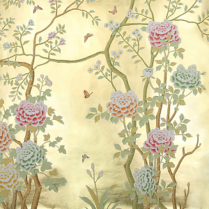 Обои ручная роспись Chelsea Deep Rich Gold