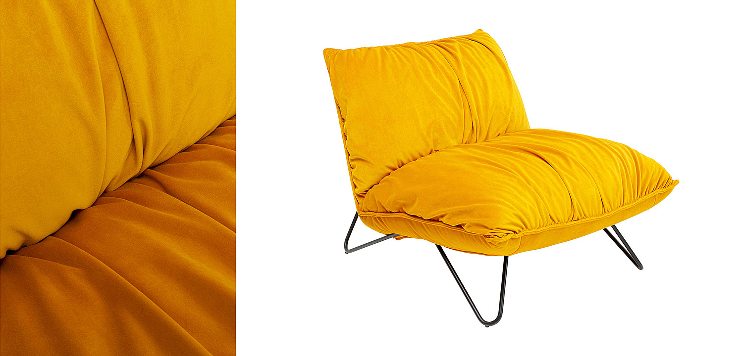 Кресло Velvet Turmeric Кресло Velvet Turmeric - Loft-Concept в Тюмени
