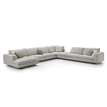 Современная модульная система мягкой мебели Zartаrn 6-ти местный угловой диван варинант исполнения - 1 | Loft Concept в Тюмени