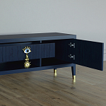 TV-тумба Дизайнерская Elsa Dreams Blue варинант исполнения - 4 | Loft Concept в Тюмени