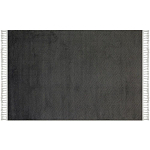 Ковер из полиэстера Black and white continent варинант исполнения - 1 | Loft Concept в Тюмени