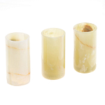 Ваза настольная цилиндрической формы из оникса Stone Vase варинант исполнения - 2 | Loft Concept в Тюмени