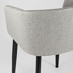 Мягкое кресло на металлических ножках Shaggy Grey варинант исполнения - 7 | Loft Concept в Тюмени