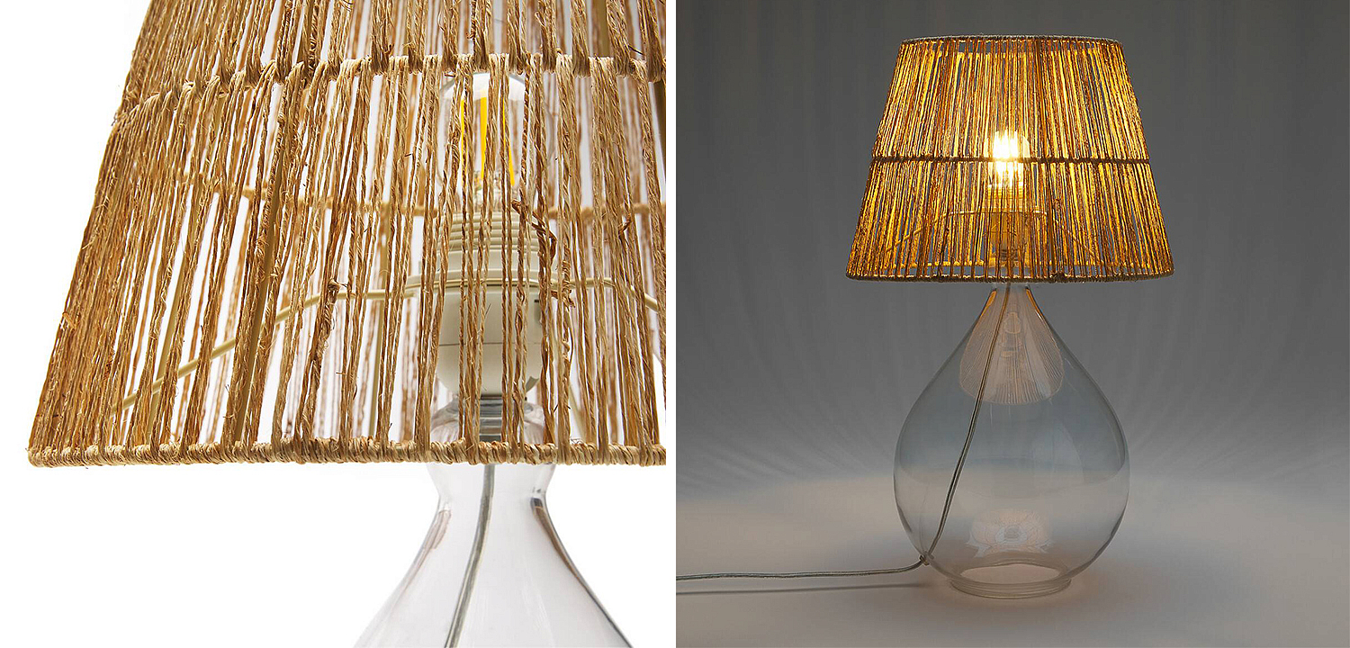 Настольная лампа Ronni Glass Table lamp Настольная лампа Ronni Glass Table lamp - Loft-Concept в Тюмени