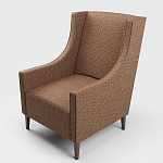 Мебельная ткань Шенилл терракотовый цвет 142 см T4-58 варинант исполнения - 5 | Loft Concept в Тюмени