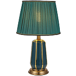 Настольная лампа с абажуром Celestina Lampshade Table Lamp Green варинант исполнения - 1 | Loft Concept в Тюмени