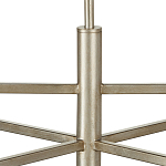 Люстра с 6-ю белыми матовыми плафонами из стекла в форме цилиндра Longitude варинант исполнения - 2 | Loft Concept в Тюмени