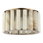 Потолочный светильник из стекла и премиального алебастра Ravishment варинант исполнения - 2 | Loft Concept в Тюмени