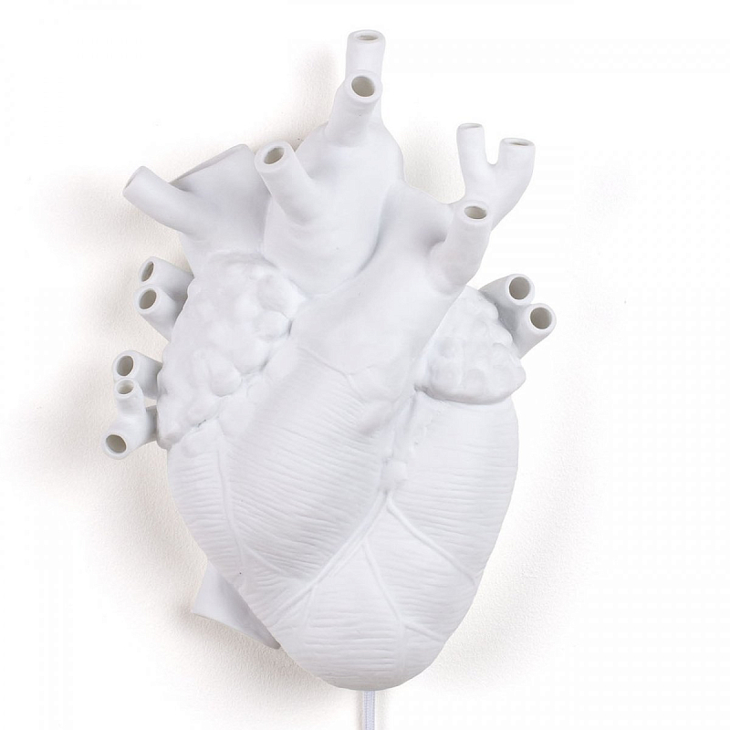 Бра Seletti Heart Lamp Белый Бра Seletti Heart Lamp Белый в Тюмени | Loft Concept