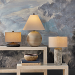 Настольная лампа с шарообразным фактурным корпусом Shadows варинант исполнения - 5 | Loft Concept в Тюмени