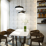 Гипсовая 3D панель с принтографией PM-20 варинант исполнения - 3 | Loft Concept в Тюмени