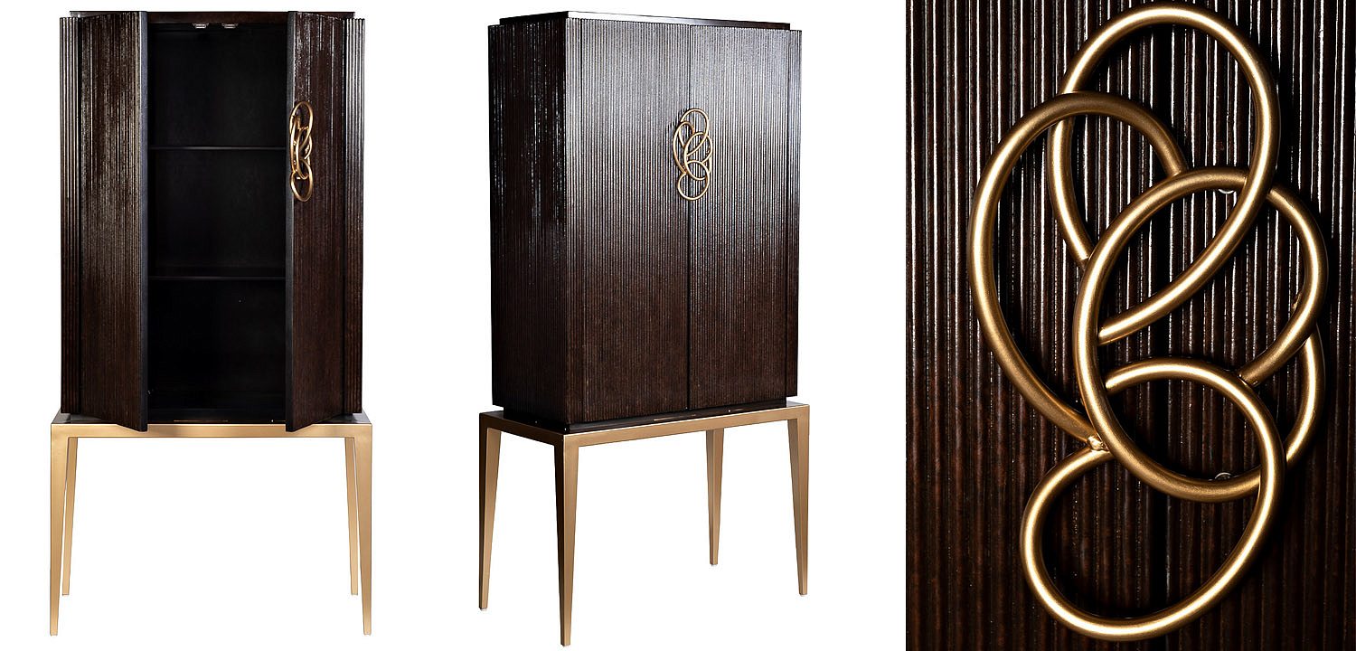 Шкаф с полками Otavio Cupboard Шкаф с полками Otavio Cupboard - Loft-Concept в Тюмени