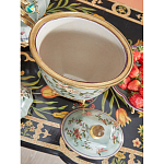 Ваза с крышкой и цветочным узором Genuine Chinese Classics варинант исполнения - 6 | Loft Concept в Тюмени