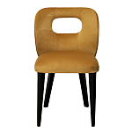 Стул велюровый горчичный Verified варинант исполнения - 2 | Loft Concept в Тюмени