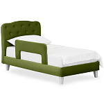 Кровать с мягким изголовьем Luna Palmer Bed варинант исполнения - 2 | Loft Concept в Тюмени